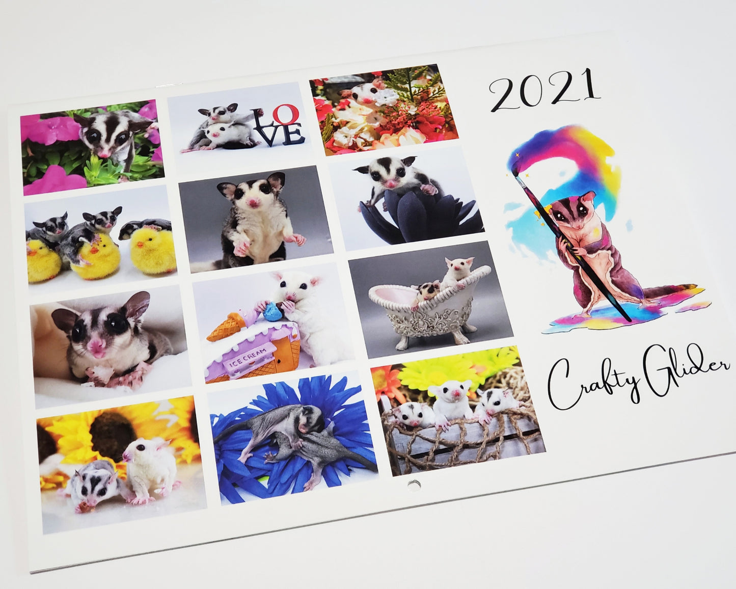 PRE-ORDER 2026 Crafty Glider Calendar