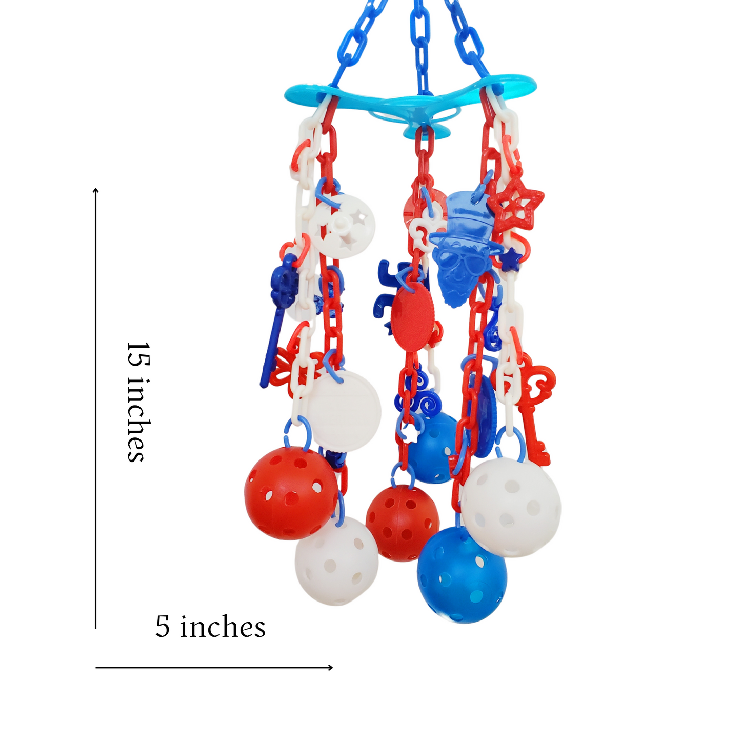 Patriotic Jingle and Jangle Toy