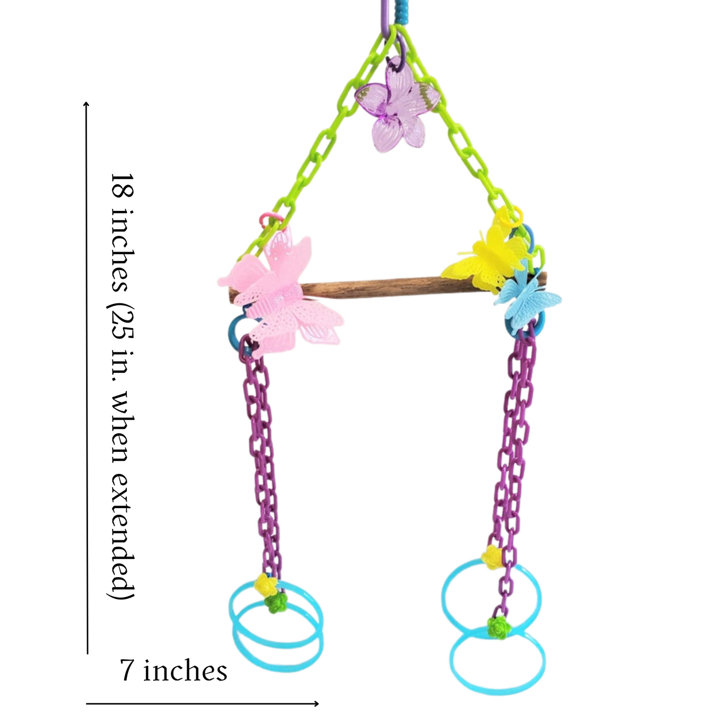 Bamboo and Butterflies Swing