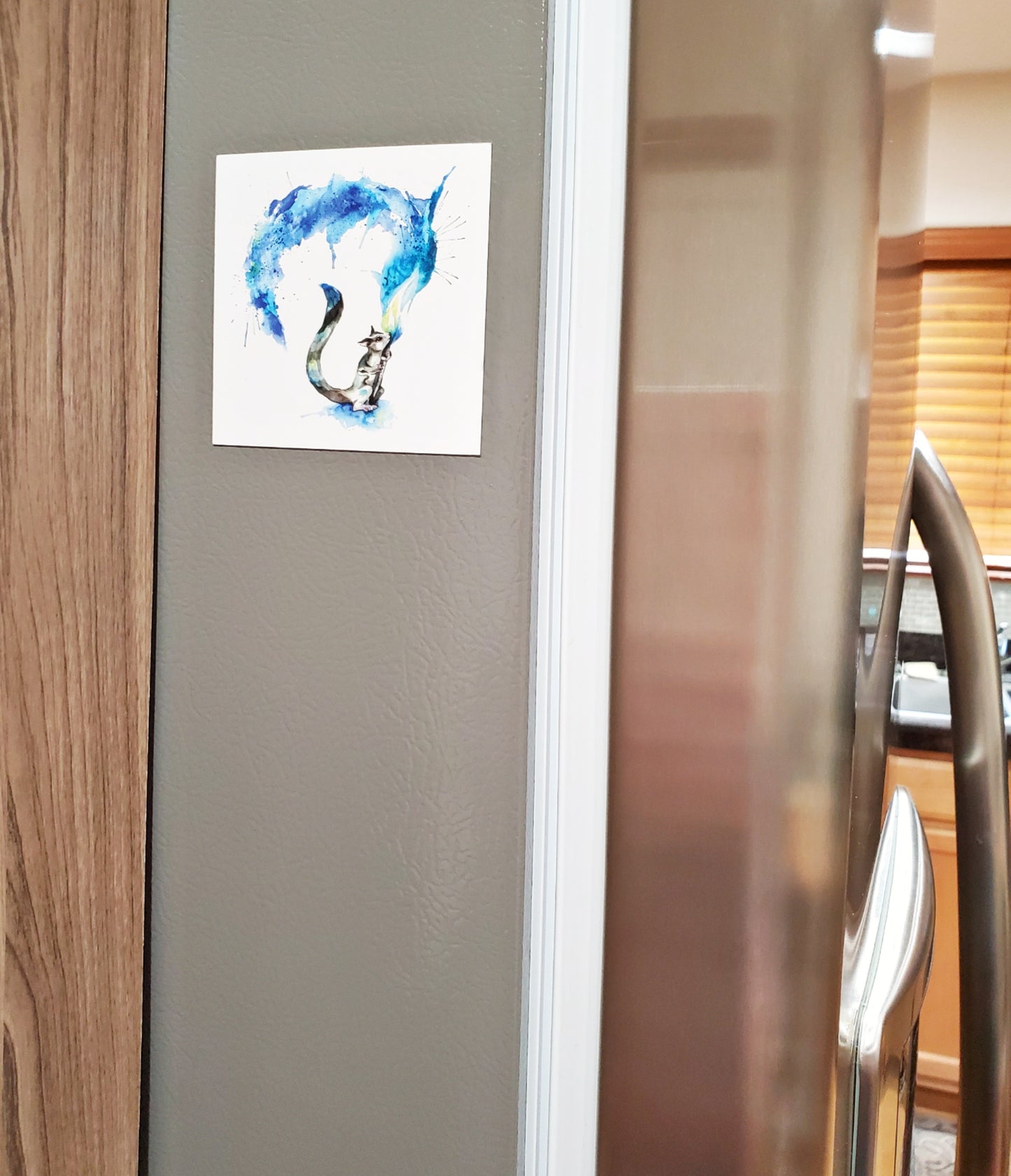 Crafty Glider Watercolor Magnet - Exclusive