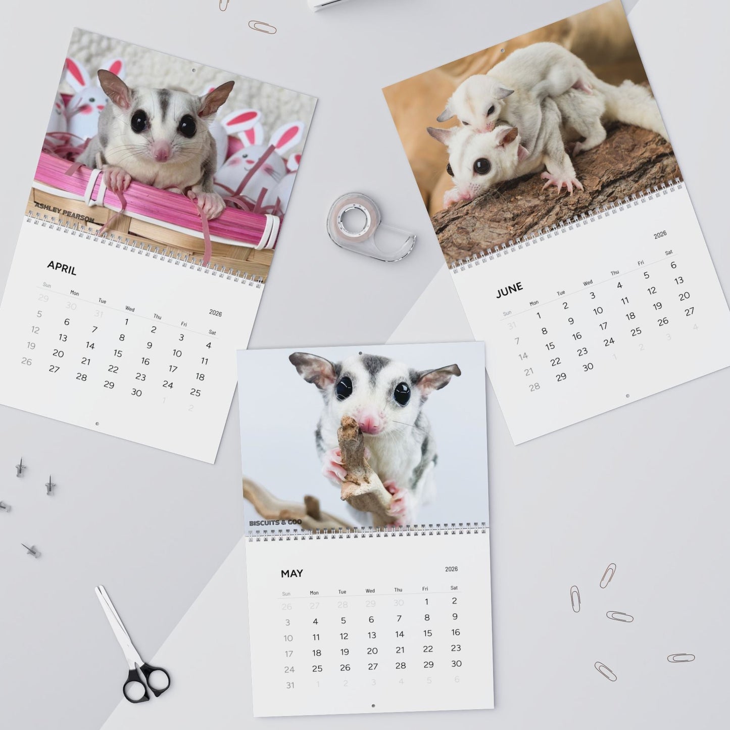 2026 Crafty Glider Calendar