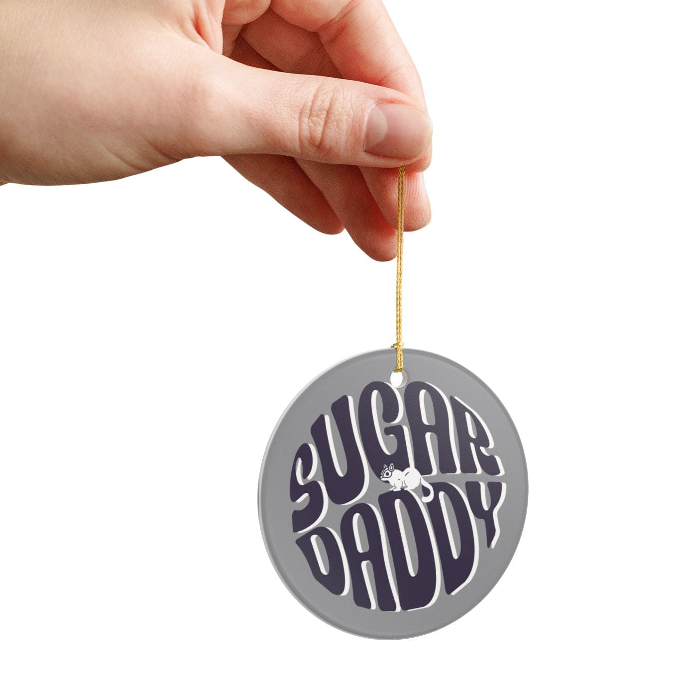 Sugar Daddy Ceramic Ornament