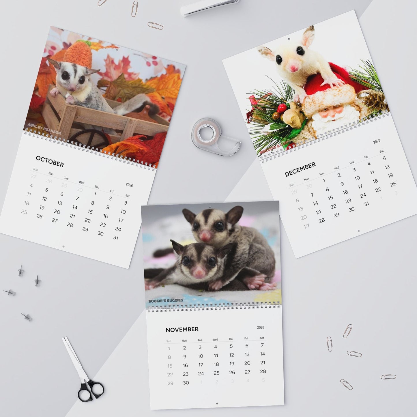 2026 Crafty Glider Calendar