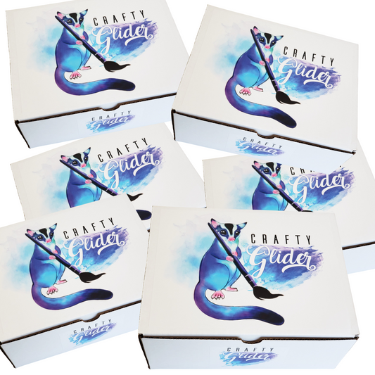 1 year of Bi-Monthly Crafty Glider Boxes (6 Boxes)