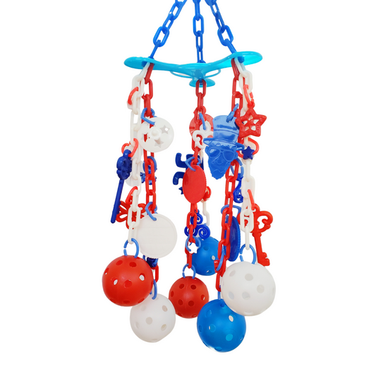 Patriotic Jingle and Jangle Toy