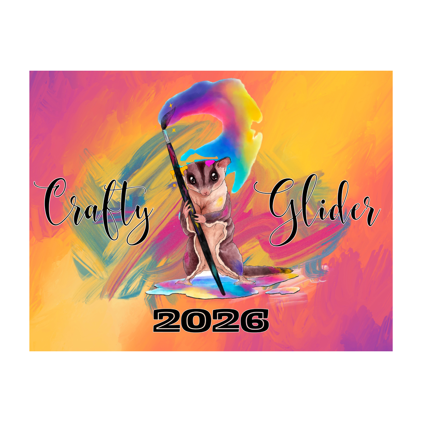 2026 Crafty Glider Calendar