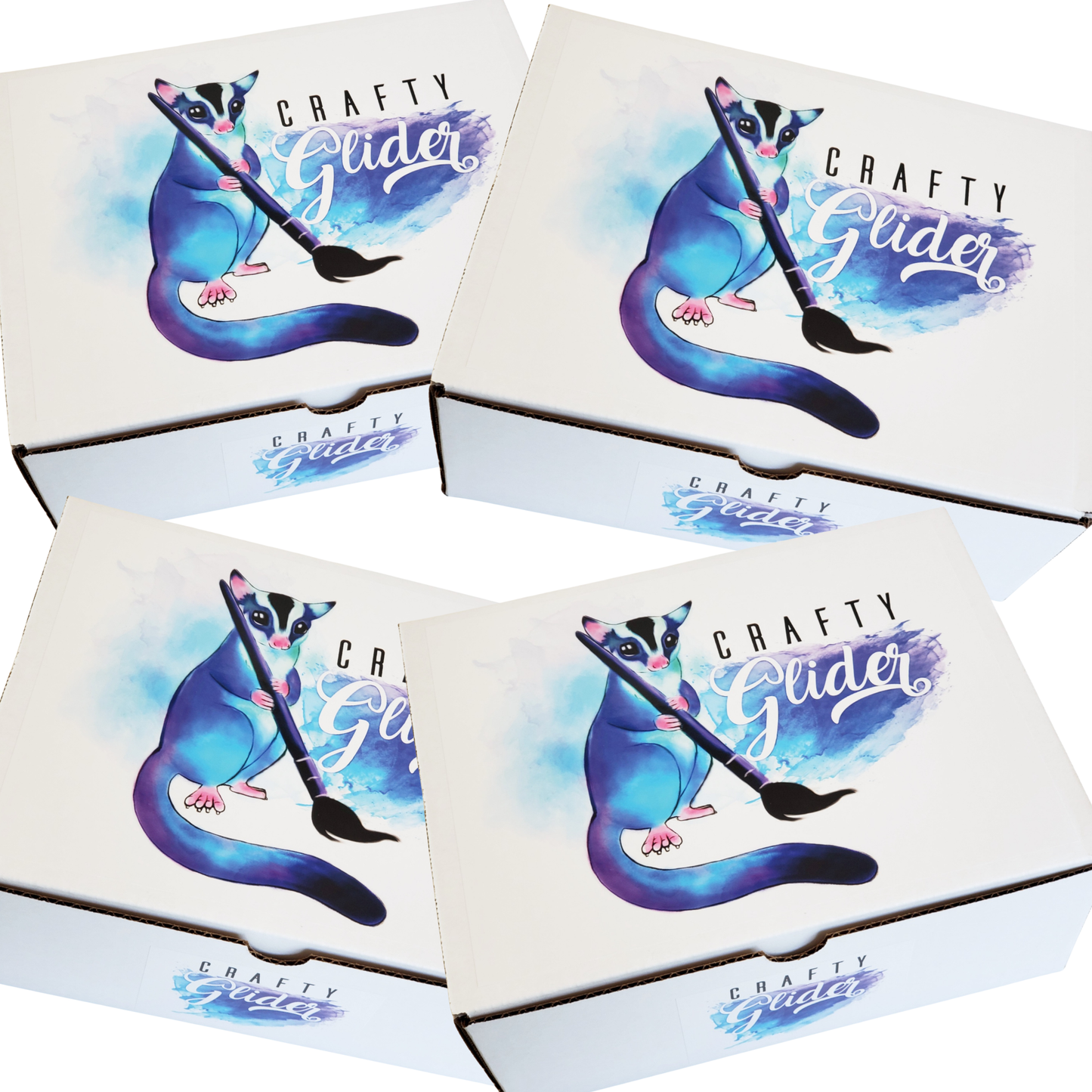 1 year of Quarterly Crafty Glider Boxes (4 Boxes)
