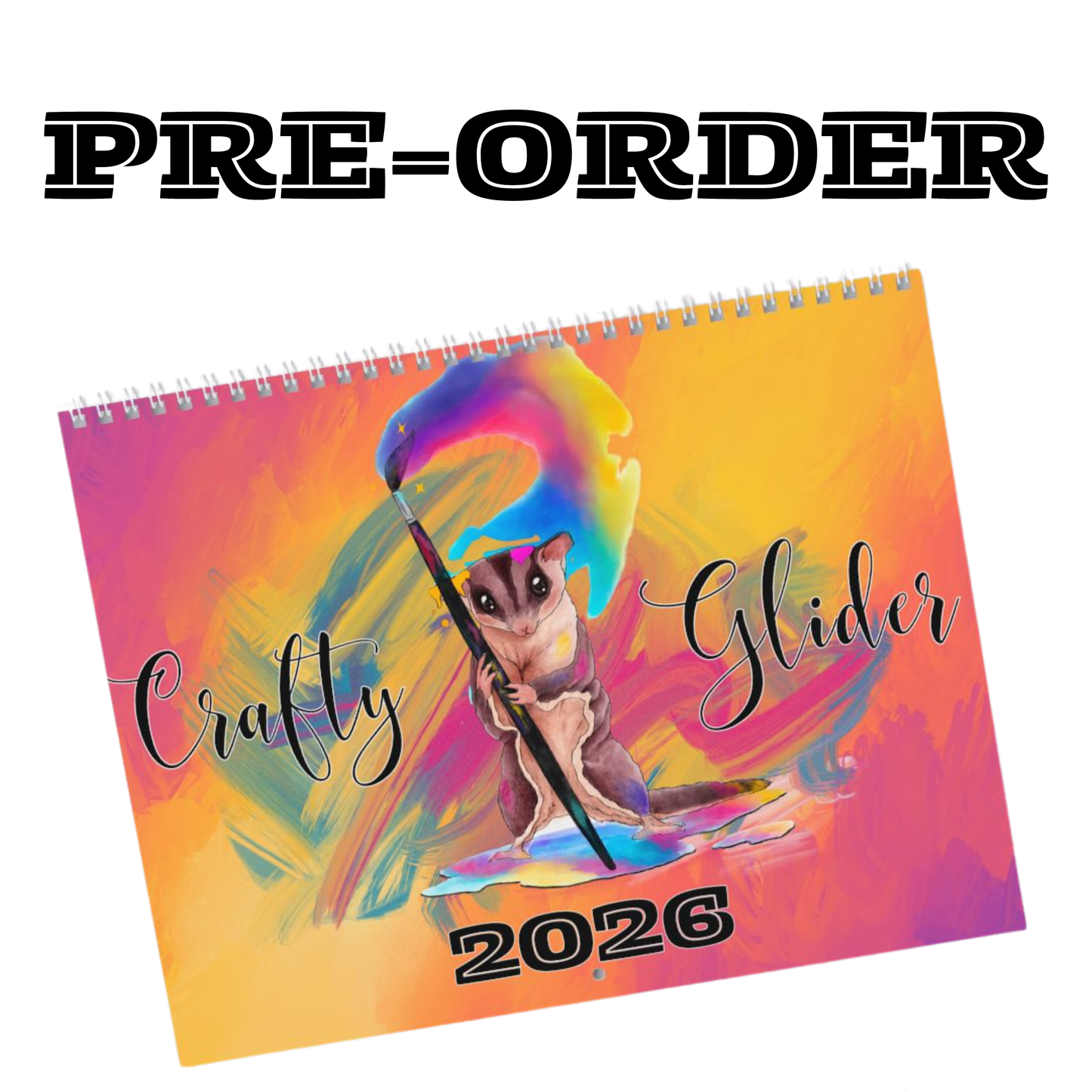 PRE-ORDER 2026 Crafty Glider Calendar