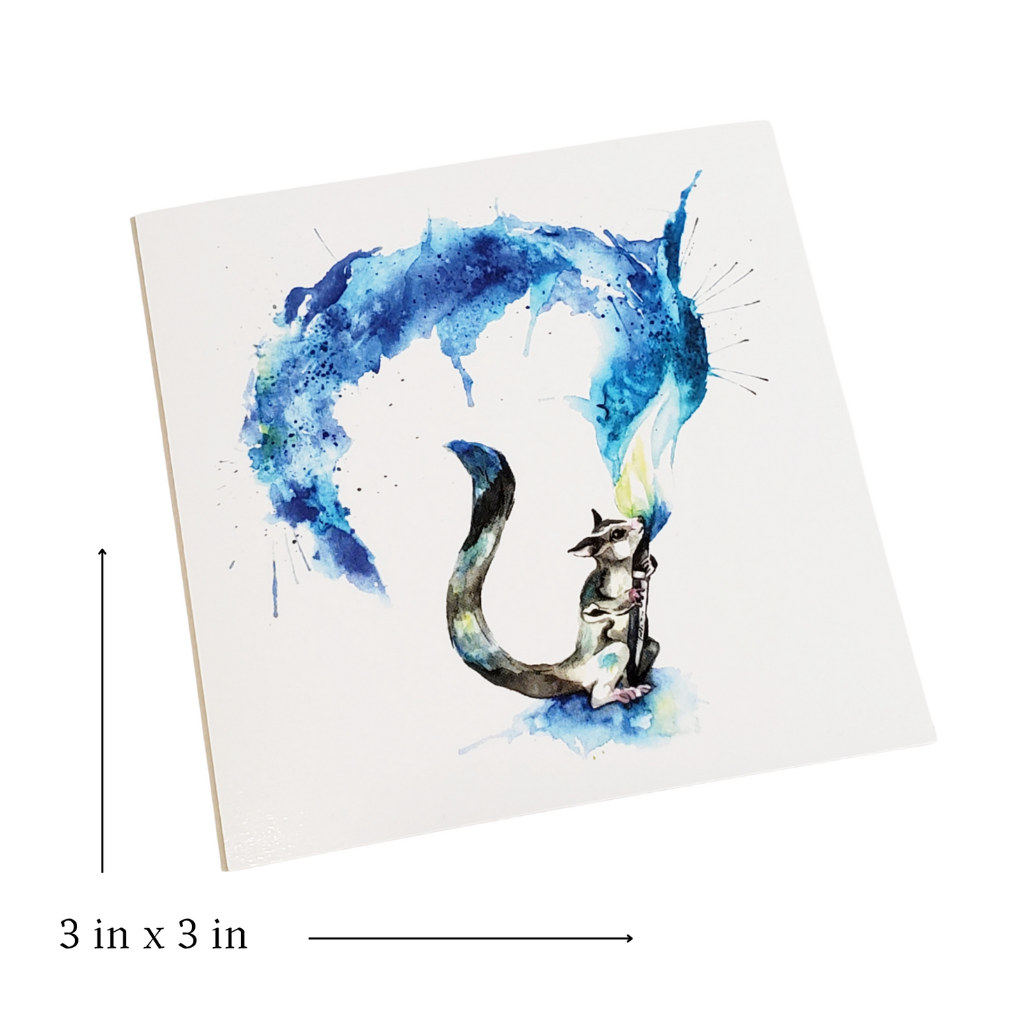 Crafty Glider Watercolor Magnet - Exclusive