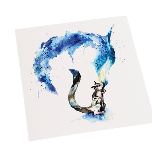 Crafty Glider Watercolor Magnet - Exclusive