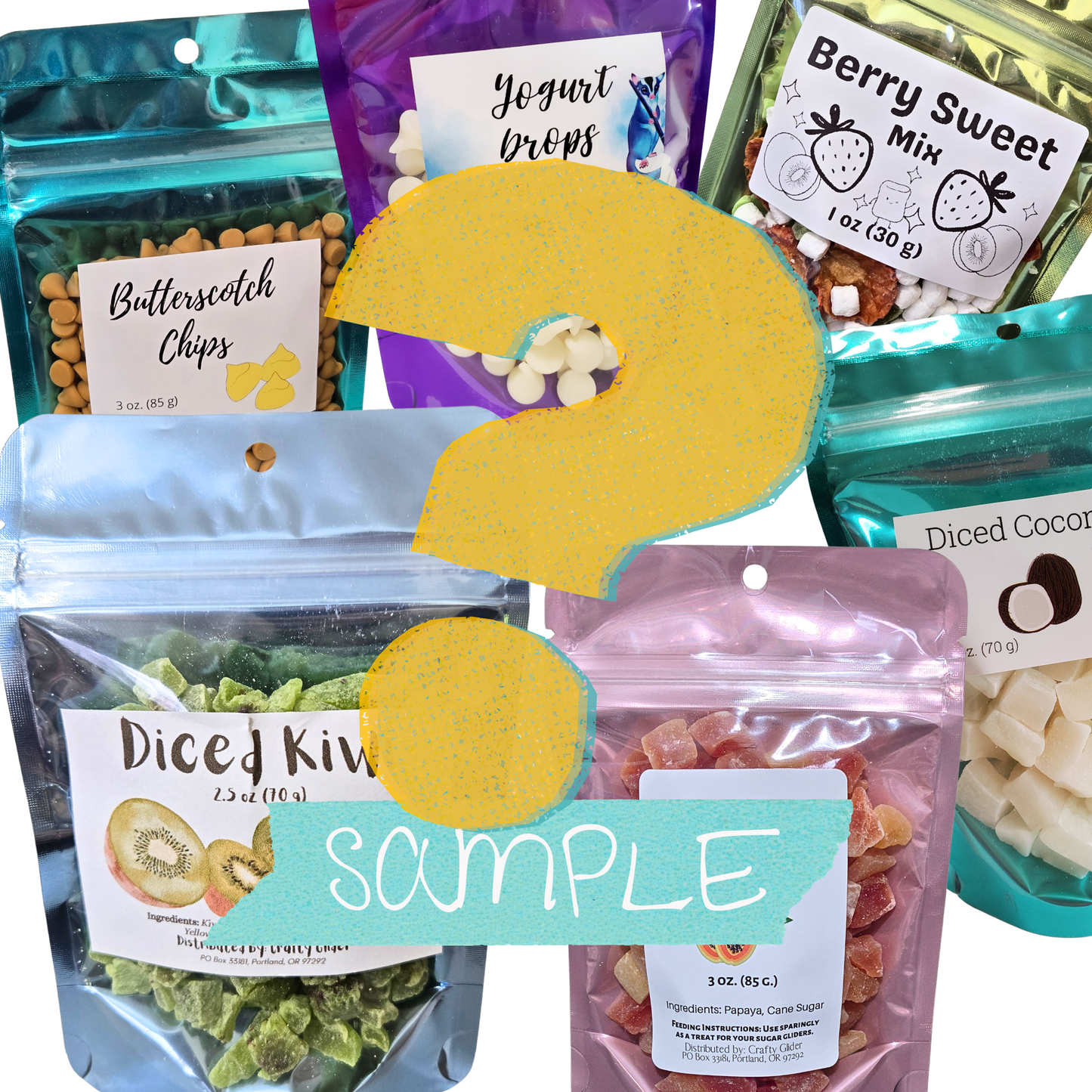 Mystery Sample Treat (Half-sized Surprise Treat Bag)