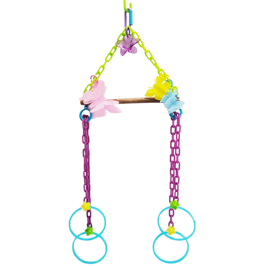 Bamboo and Butterflies Swing