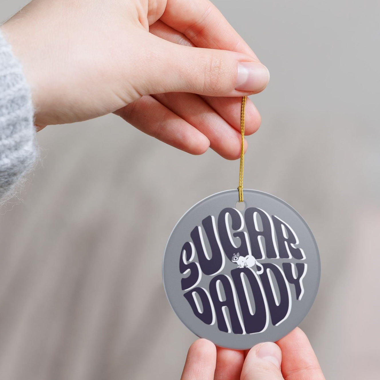 Sugar Daddy Ceramic Ornament