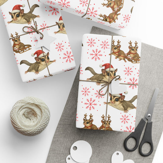 Sugar Glider Christmas Wrapping Paper