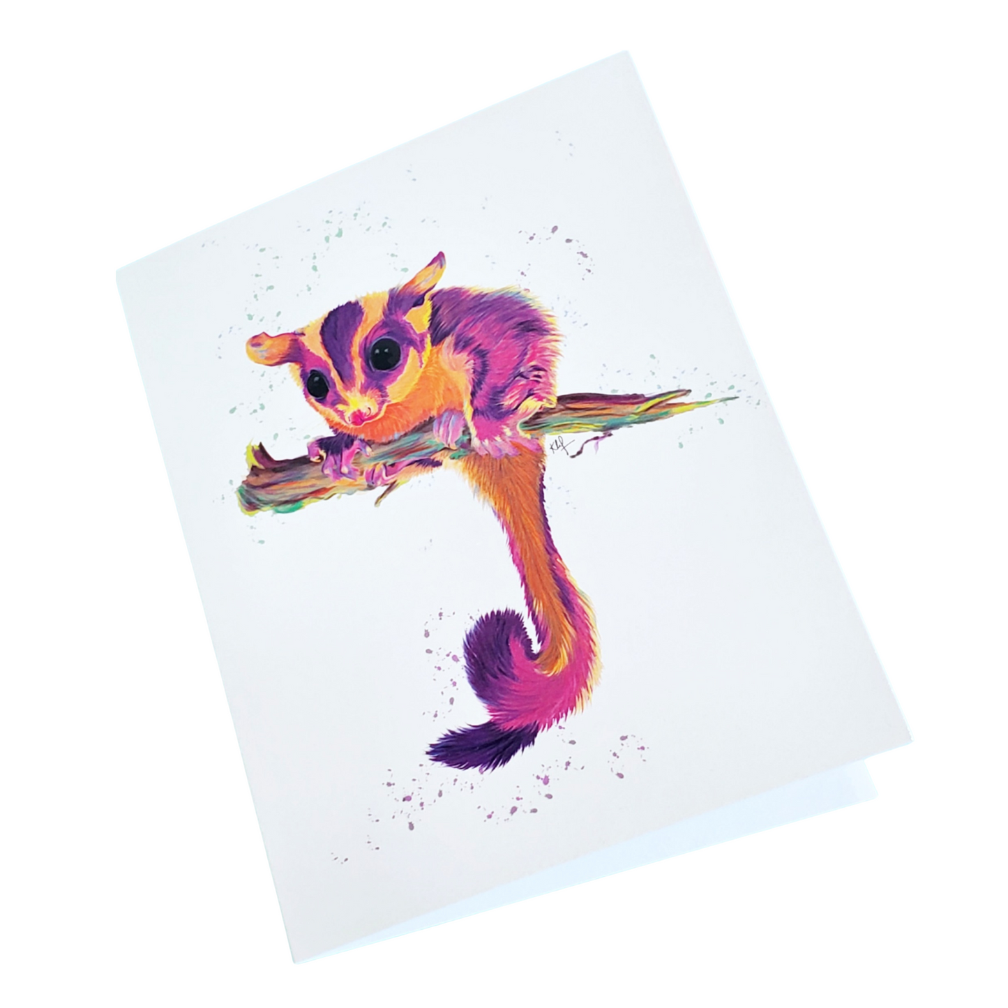 Sugar Glider Greeting Cards Exclusive to Crafty Glider (Single or Set of 4)